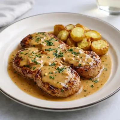 Escalopes de veau sauce savoyarde : crémeuses et dorées