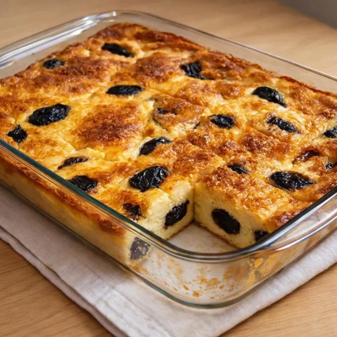 Recette far breton aux pruneaux traditionnelle, moelleuse