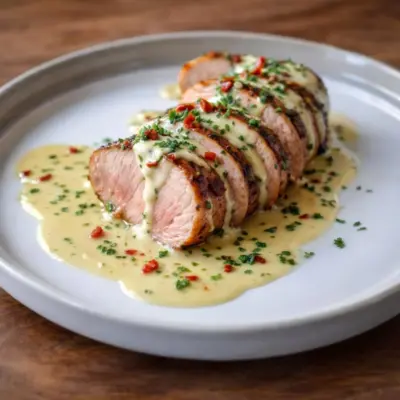 Recette filet mignon de porc au Boursin
