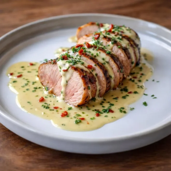 Recette filet mignon de porc au Boursin