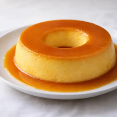 Flan à la fécule de maïs sans cuisson au frais