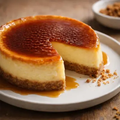 Flan au spéculoos : crème dessert facile et fondante