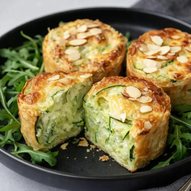 Flan de courgette Air Fryer (mœlleux au cœur, doré sur le dessus)