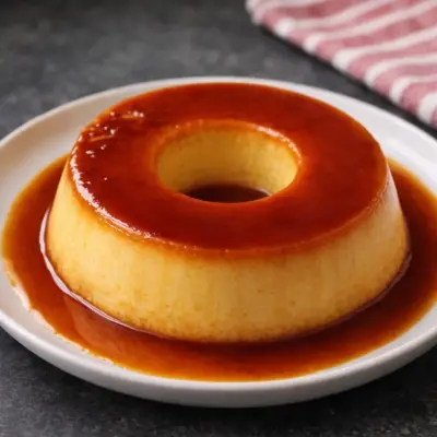 Flan napolitain maison : crémeux & caramel brillant