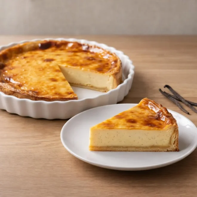 Recette flan pâtissier à la vanille : fondant & doré