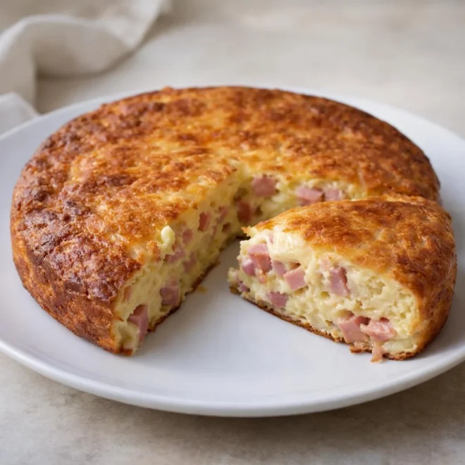 Fondant au jambon et fromage : cœur moelleux au four