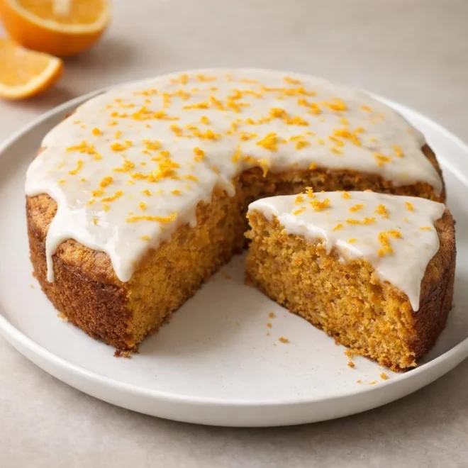 Recette gâteau aux carottes et à l’orange