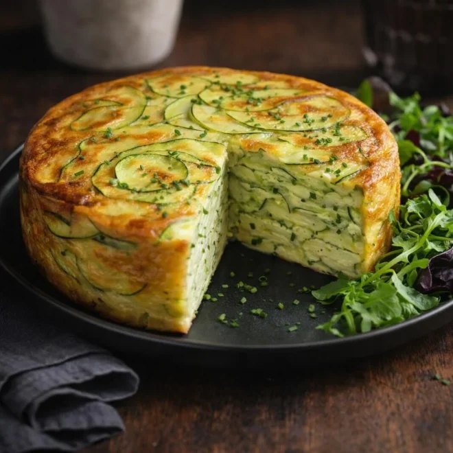 Gâteau invisible à la courgette : version grand chef
