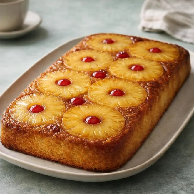 Recette gâteau renversé à l’ananas moelleux