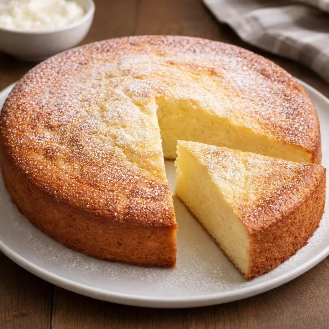 Gâteau au fromage blanc 3 ingrédients : moelleux facile