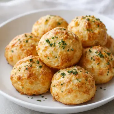 Recette gougères au comté : cheese puffs dorés