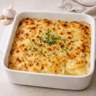 Gratin de pommes de terre au fromage ultra fondant