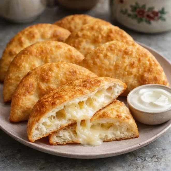 Recette de langos au fromage croustillants