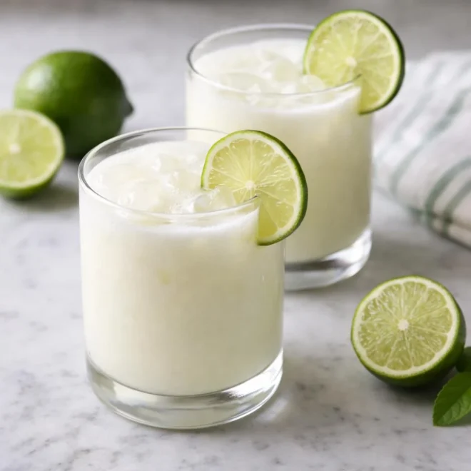 Limonade brésilienne citron vert limeade crémeuse