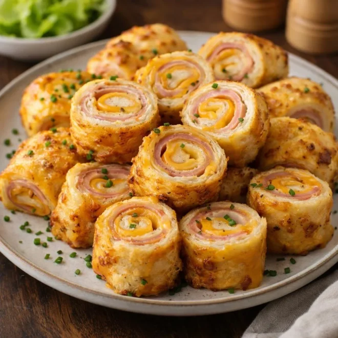 Mini croque-monsieur roulés au cheddar : fondant & croustill