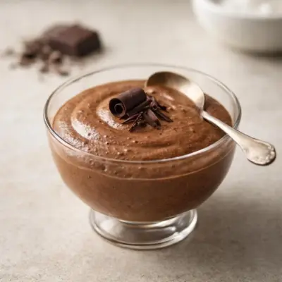 Recette mousse au chocolat au beurre (70% cacao)