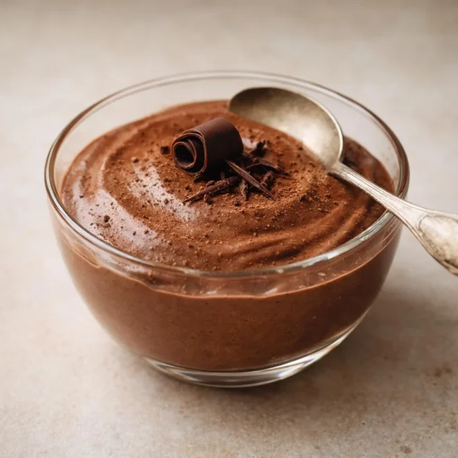 Recette mousse authentique au chocolat noir