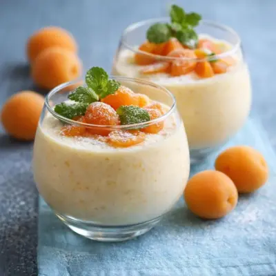 Mousse d’abricots facile au yaourt, sans cuisson