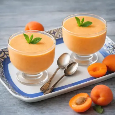 Mousse d’abricots facile sans cuisson, veloutée