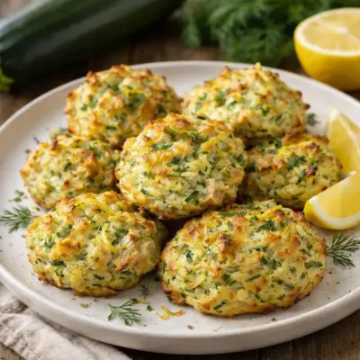 Nuages de courgettes au thon et au citron : moelleux