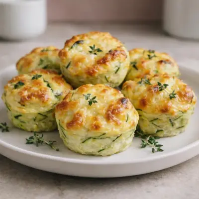 Nuages de courgettes au four : légers et moelleux