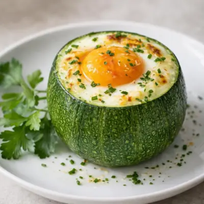 Œufs cocotte en courgette façon WW