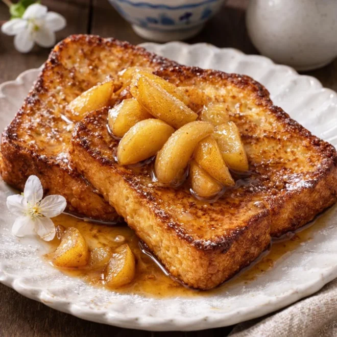 Pain perdu à la fleur d’oranger façon grand-mère
