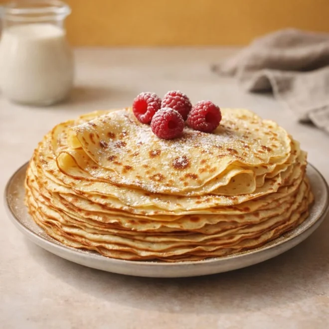 Recette pâte à crêpes facile et rapide, sans grumeaux