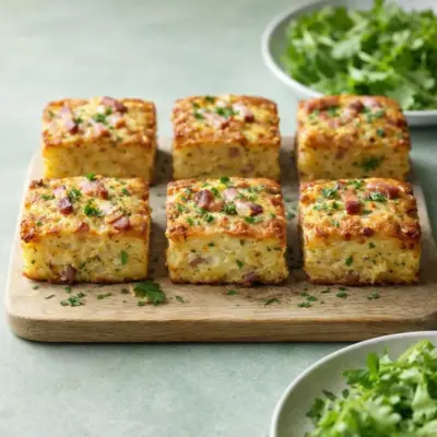 Petits gâteaux de pommes de terre au Comté