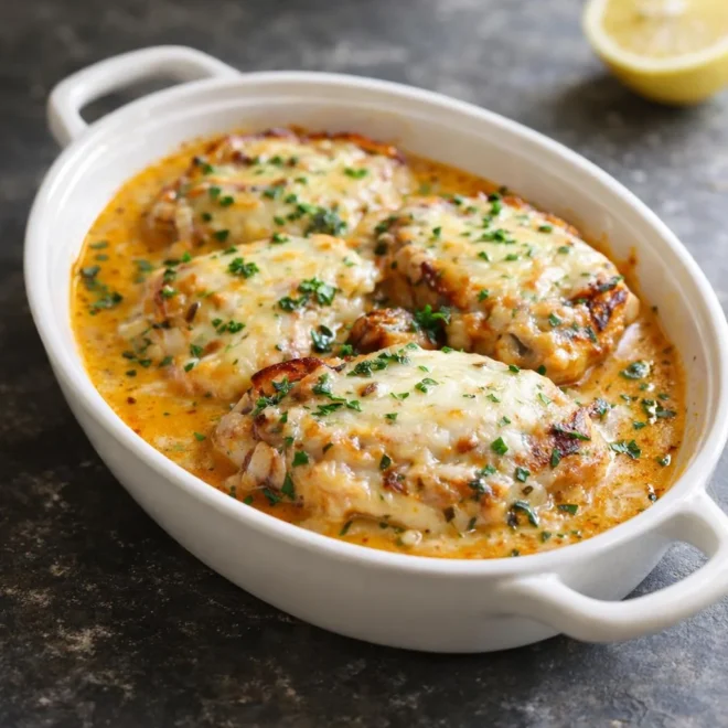 Recette poulet scallopini italienne au citron (parmesan)