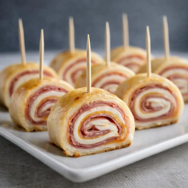 Recette pinwheels jambon fromage faciles en apéritif