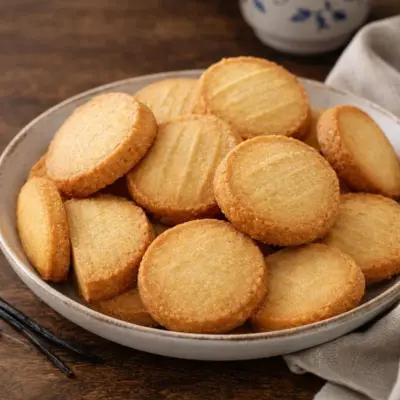 Recette de sablés nantais à la vanille