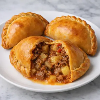 Recette salteñas maison : pâte dorée & cœur gélifié