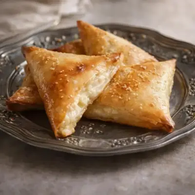 Recette samoussas chèvre miel croustillants