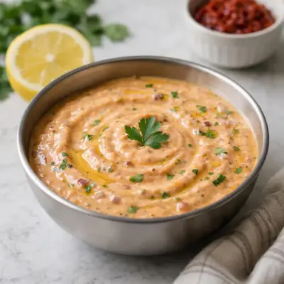 Sauce au yaourt citron ail : crémeuse & fraîche