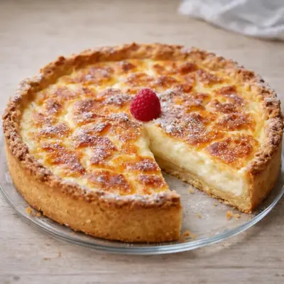 Recette tarte à la crème de grand-mère