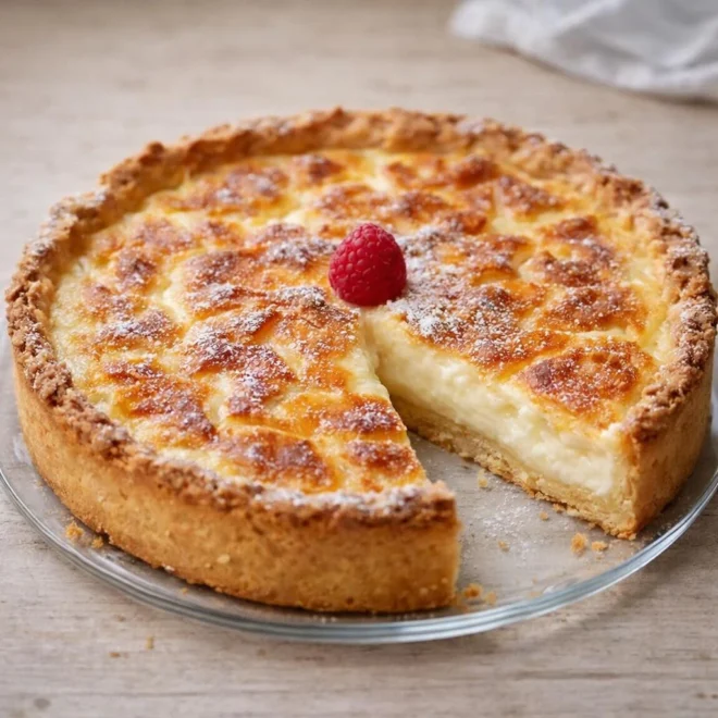 Recette tarte à la crème de grand-mère