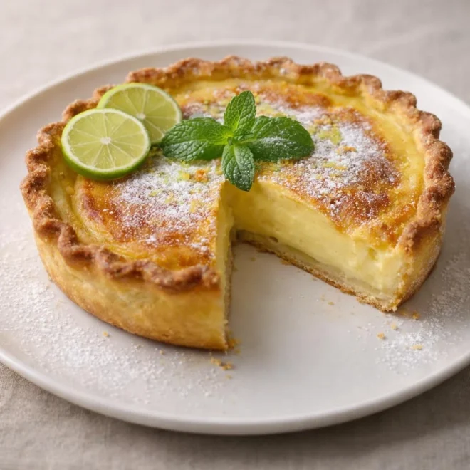 Recette tarte citron mascarpone : pâte croustillante