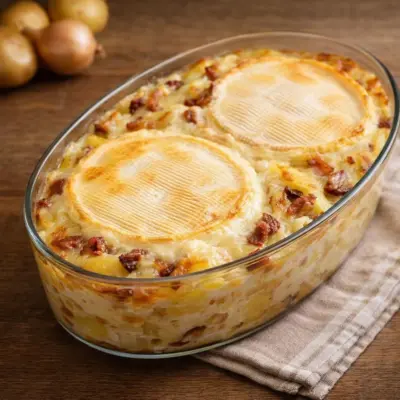 Recette tartiflette savoyarde reblochon gratinée