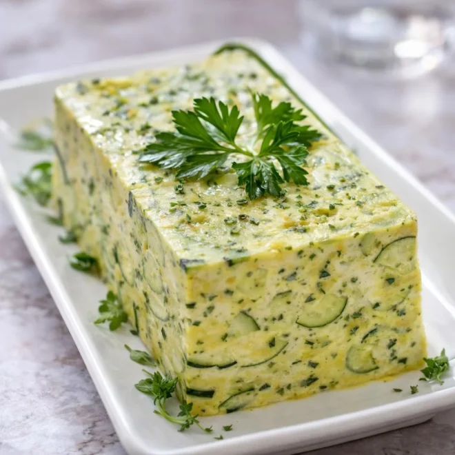 Terrine de courgettes au four : moelleuse et facile