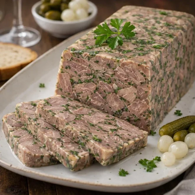 Terrine de langue de bœuf au persil : recette maison