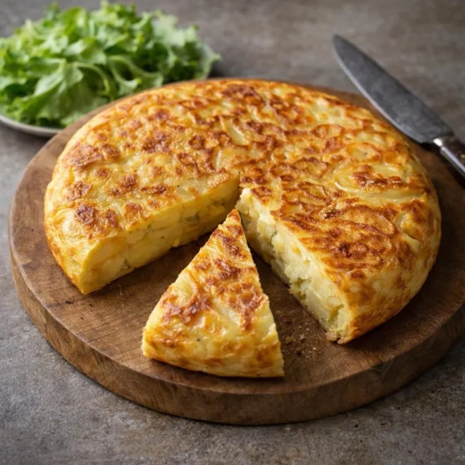 Recette tortilla espagnole facile moelleuse