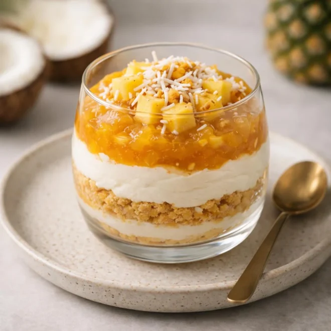Recette verrines cheesecake mangue coco (sans cuisson)