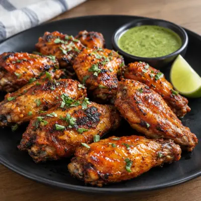 Ailes de poulet épicées au four faciles