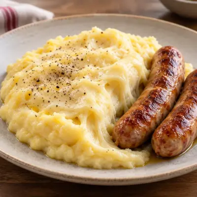 Aligot et saucisses de Toulouse : recette