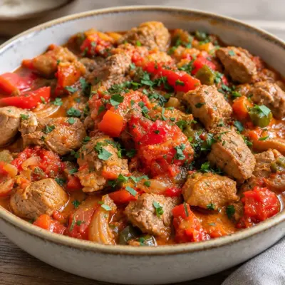 Axoa de veau basque : recette facile
