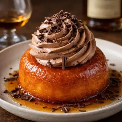 baba au rhum crème diplomate au chocolat (recette)