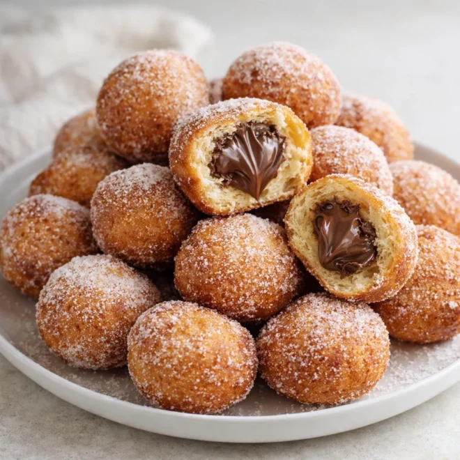 Beignets au Nutella maison : ultra-moelleux