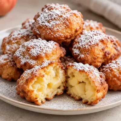 Beignets aux pommes recette facile au four