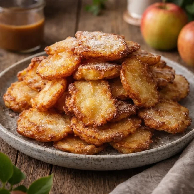 Beignets bretons aux pommes : moelleux & dorés